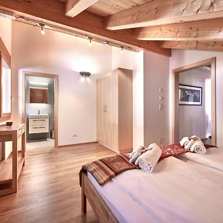 Chalet Bergfrieden Penthouse Wengen Buitenkant foto