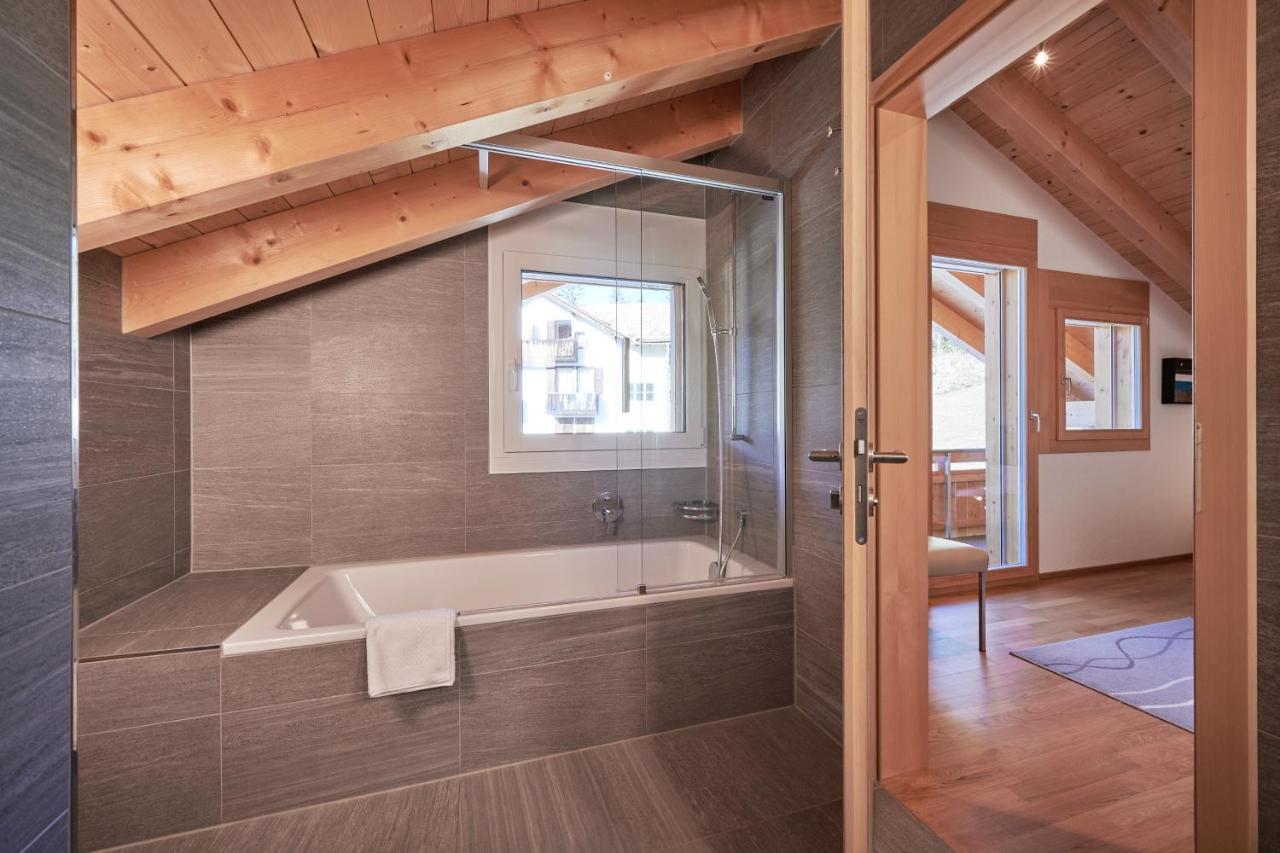 Chalet Bergfrieden Penthouse Wengen Buitenkant foto
